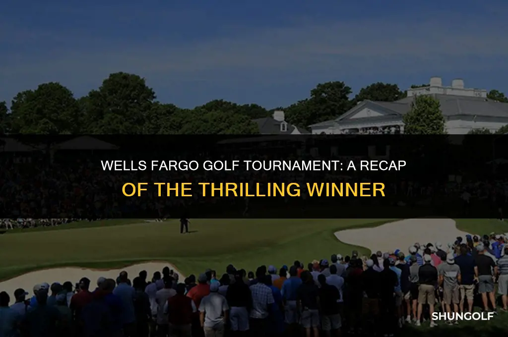 who won the wells fargo golf tournament