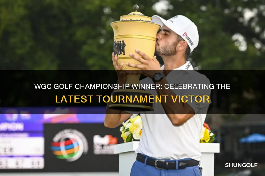 who won the wgc golf