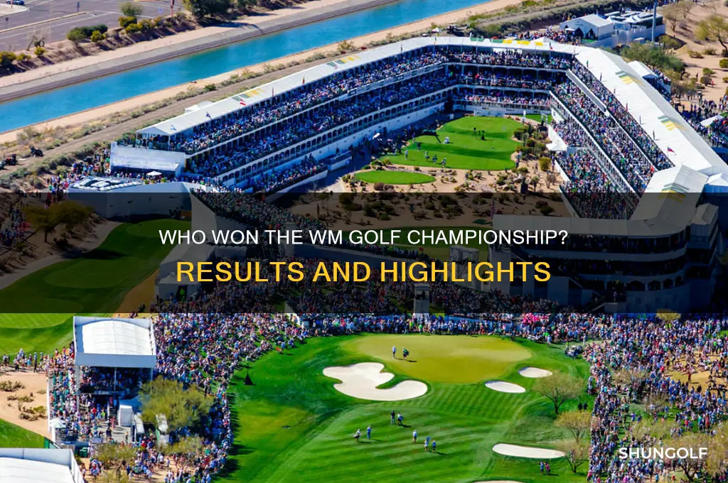 who won the wm golf