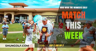 Women's Golf Match Results: This Week's Champion Crowned