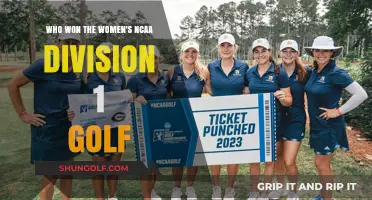Celebrating the 2023 NCAA Division 1 Women's Golf Champion