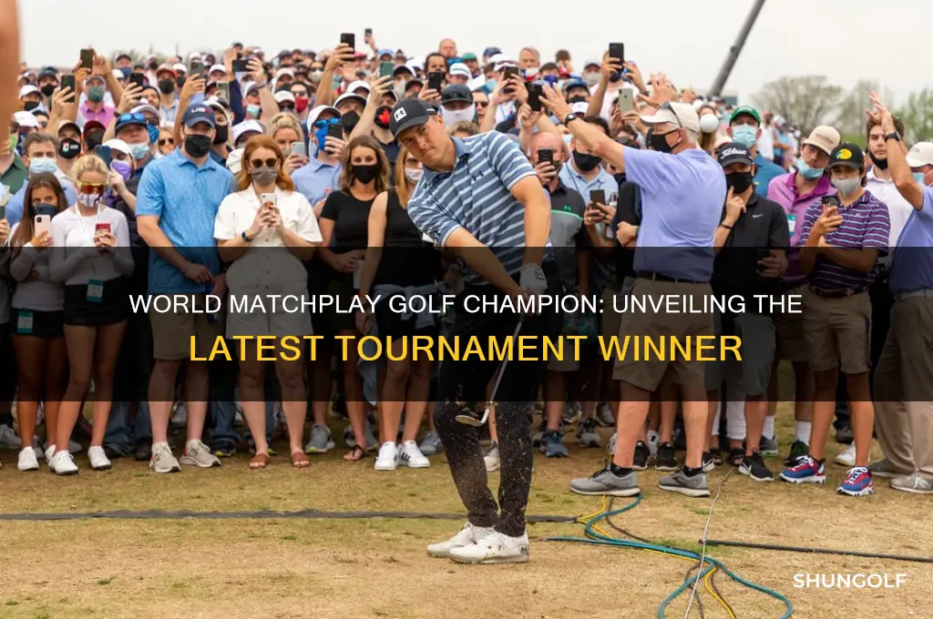 who won the world matchplay golf