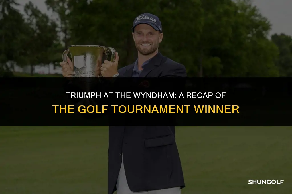 who won the wyndham golf tournament