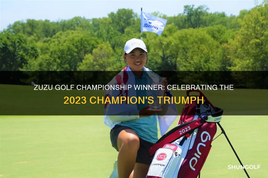 who won the zuzu golf championship