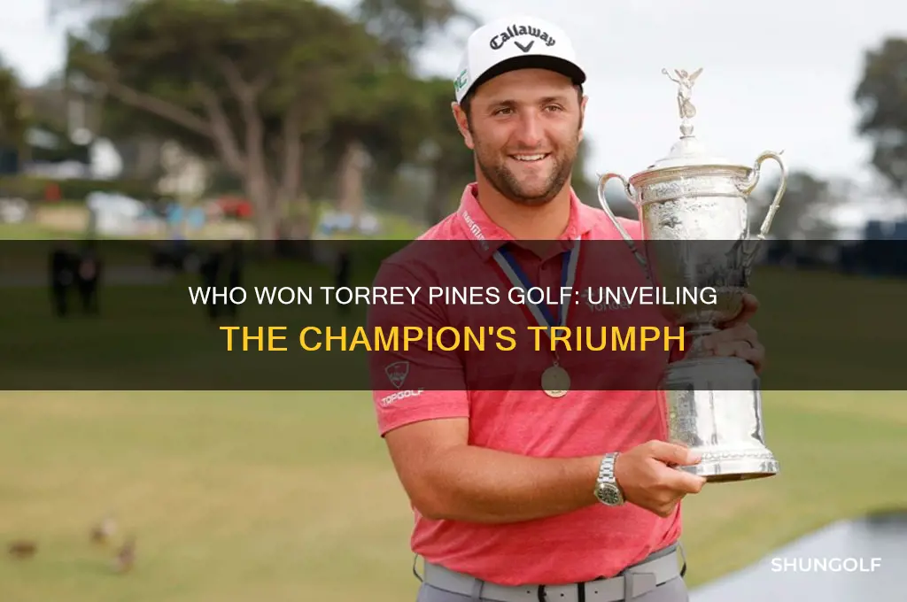 who won torrey pines golf