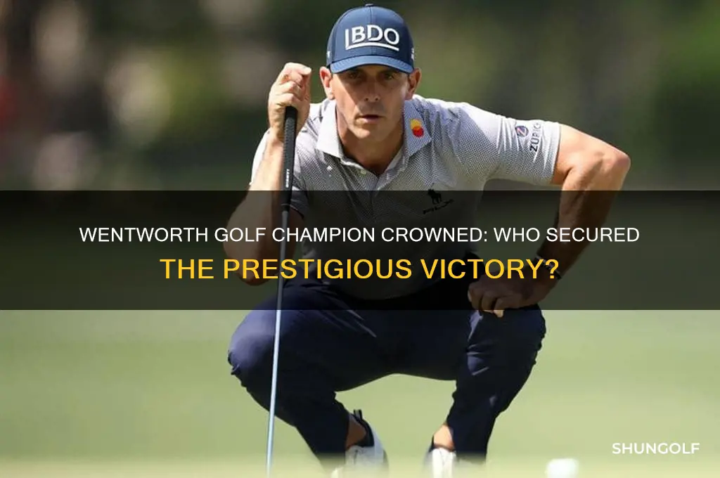 who won wentworth golf