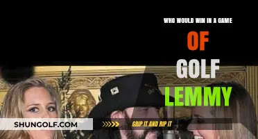 Lemmy Kilmister vs. Golf: Who'd Win the Ultimate Match?