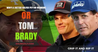 Peyton Manning vs. Tom Brady: Who's the Better Golfer?