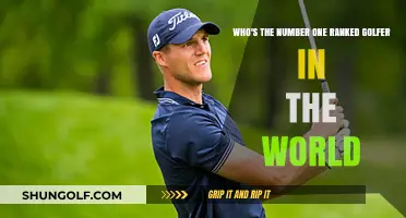 Discovering the Current Top-Ranked Golfer in the World