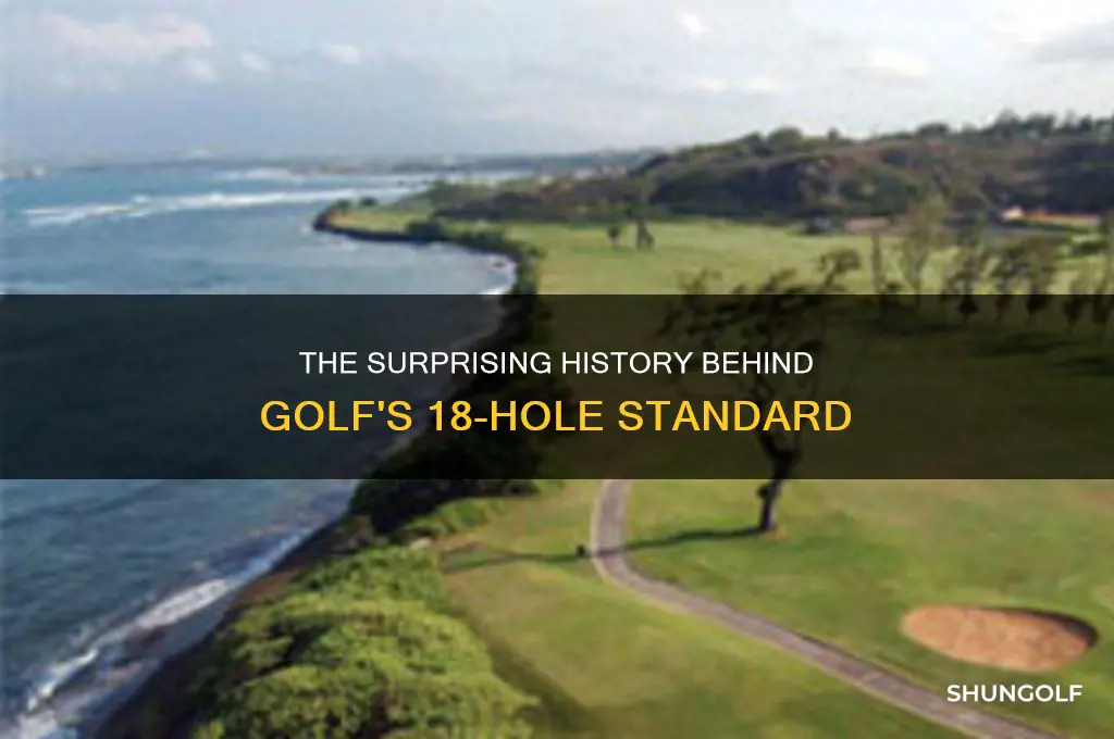 why 18 holes in golf game