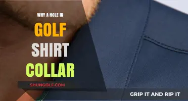 Why Golf Shirts Have a Hole in the Collar Explained