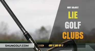 Why Adjust Lie Golf Clubs: Enhance Accuracy and Performance