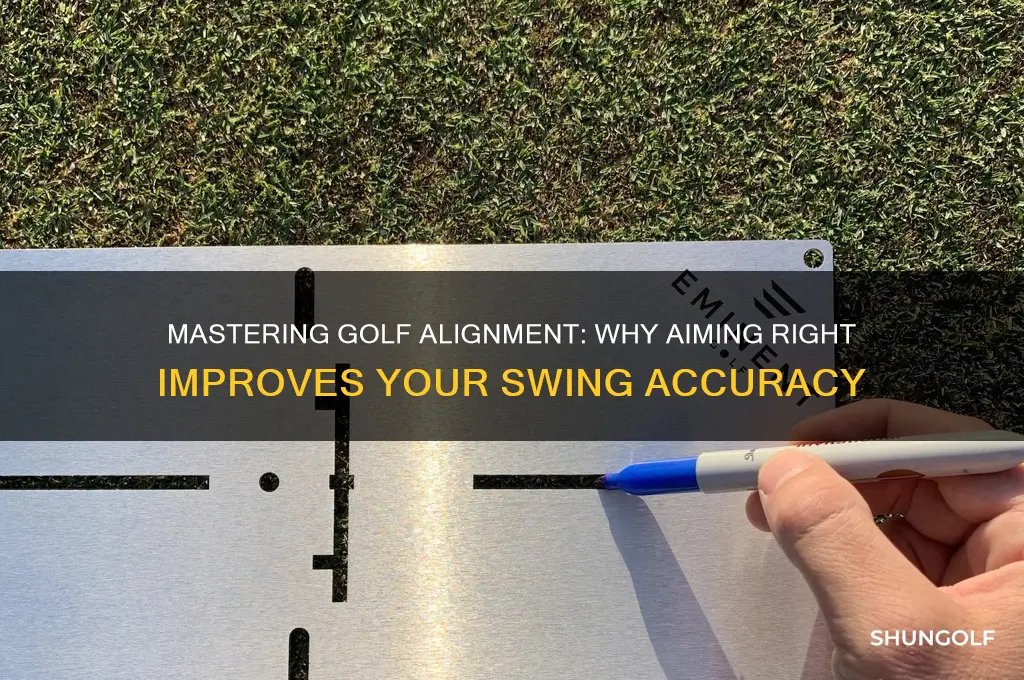 why aiming right in golf