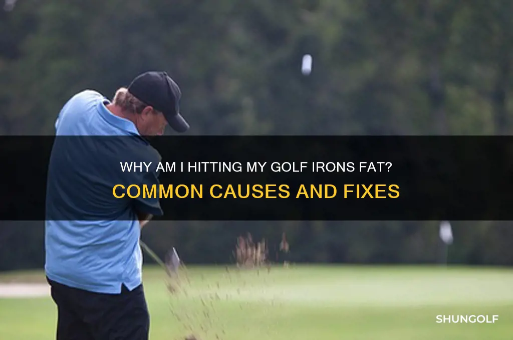 why am i hitting my golf irons fat