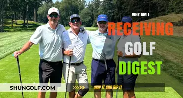 Why Am I Receiving Golf Digest? Unraveling the Mystery