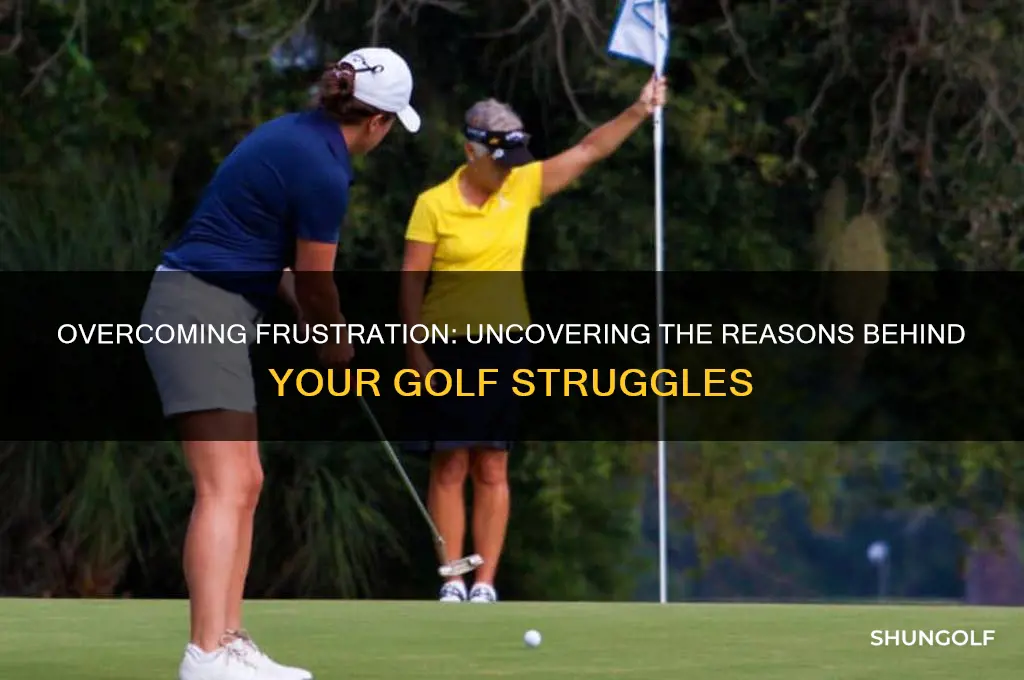 why am i struggling at golf