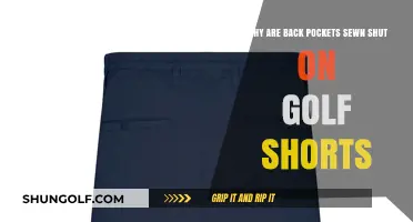 Why Golf Shorts Have Sewn Shut Back Pockets: Explained