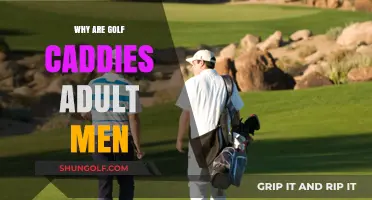 Why Golf Caddies Are Typically Adult Men: Exploring the Tradition