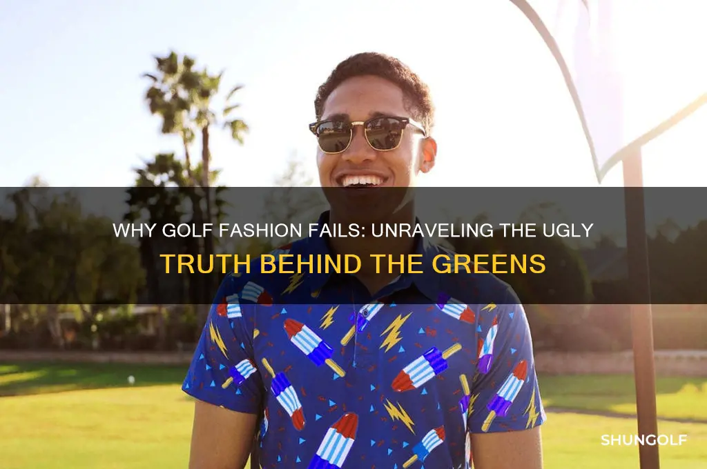 why are golf clothes so ugly