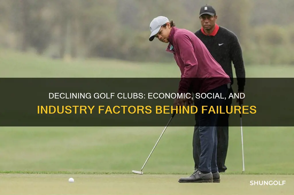 why are golf clubs failing