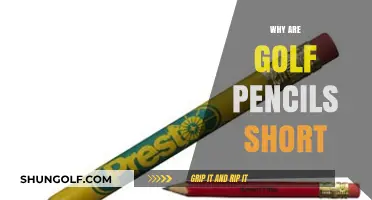 Why Golf Pencils Are Short: The Surprising Practical Reason