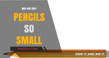Why Golf Pencils Are So Small: Uncovering the Practical Design