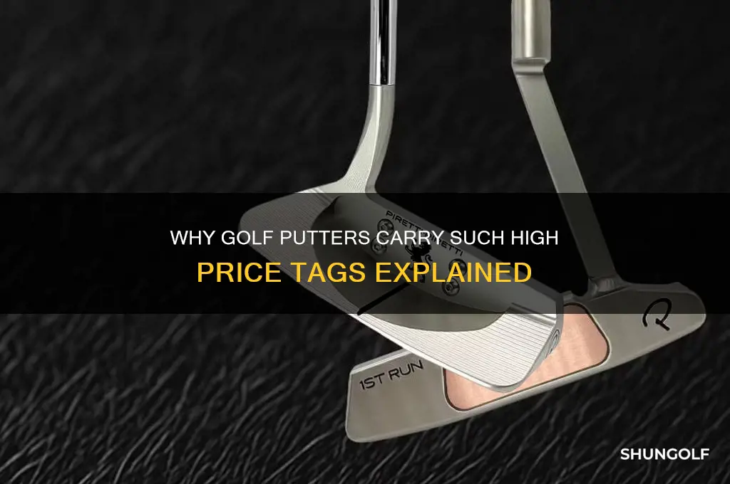 why are golf putters so expensive