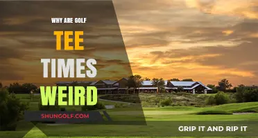 Unraveling the Mystery: Why Golf Tee Times Are So Odd