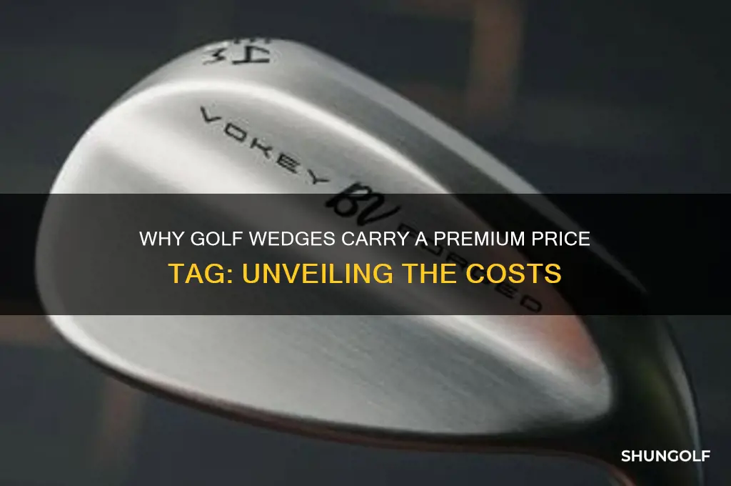 why are golf wedges so expensive