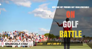 Why Can't I Challenge Friends on Golf Battle? Troubleshooting Tips