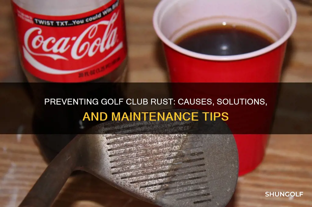 why are my golf clubs rusting