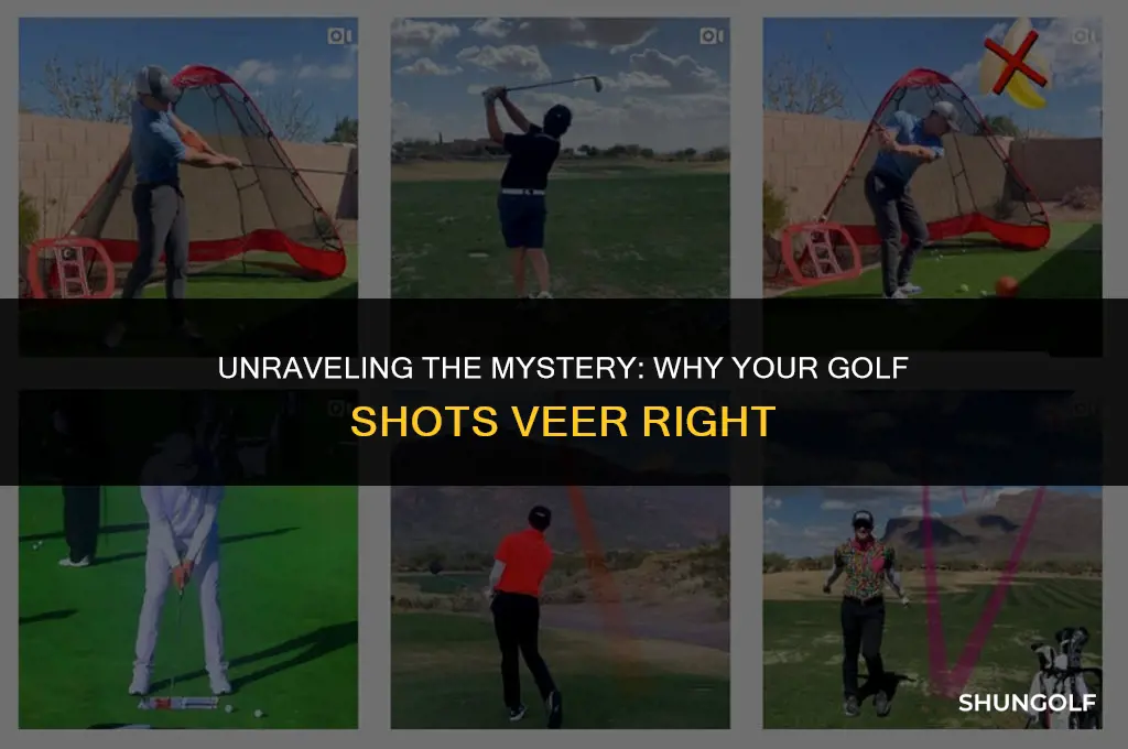 why are my golf shots going right