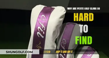 The Elusive Petite Golf Clubs: Uncovering the Scarcity Mystery