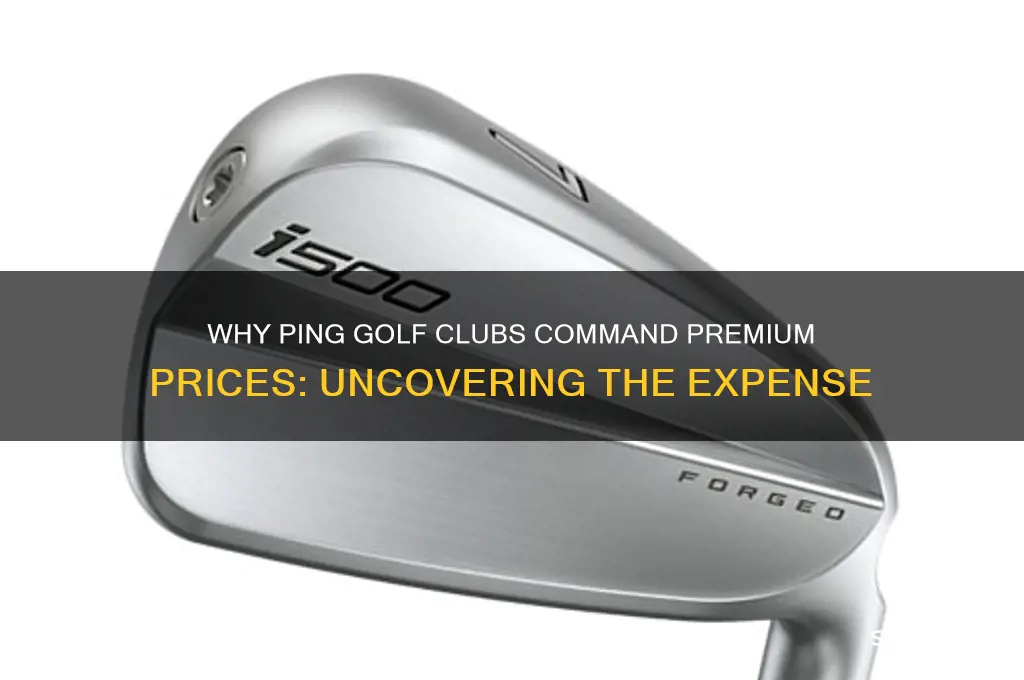 why are ping golf clubs so expensive