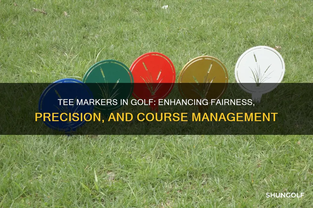why are tee markers important in golf