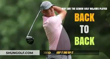 Exploring the Tradition: Senior Golf Majors' Consecutive Scheduling