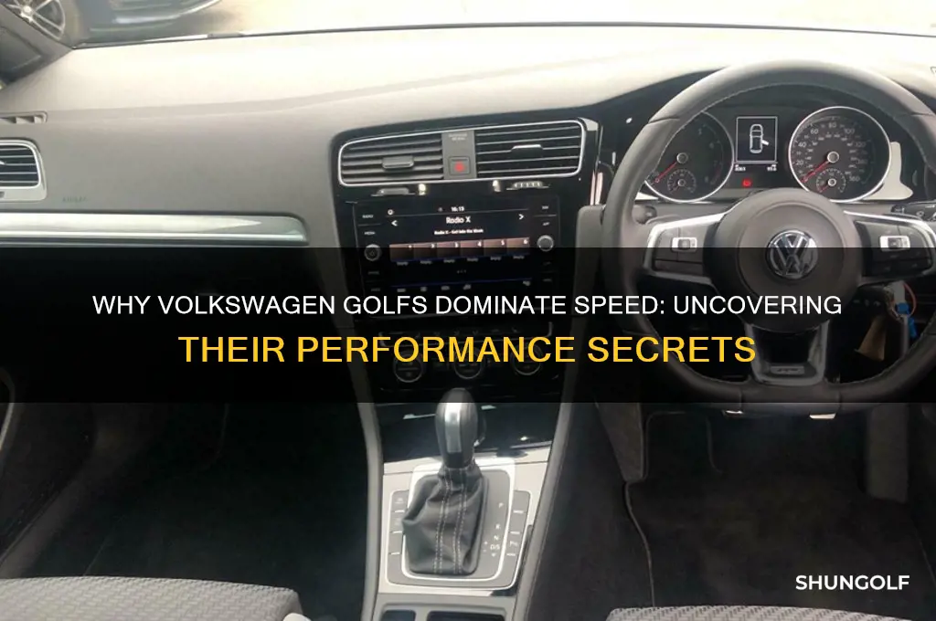 why are volkswagen golfs so fast