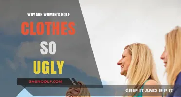 Why Women's Golf Attire Lacks Style and Flattery