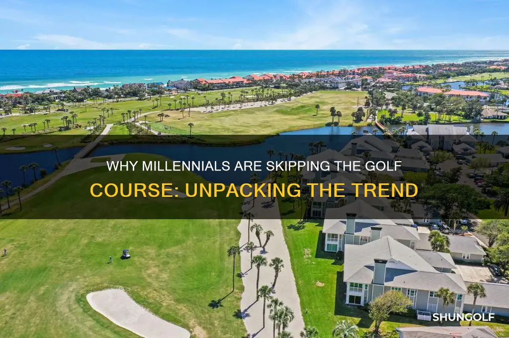 why aren t millennials golfing