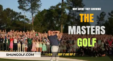 Why Isn't The Masters Golf Tournament Being Televised?