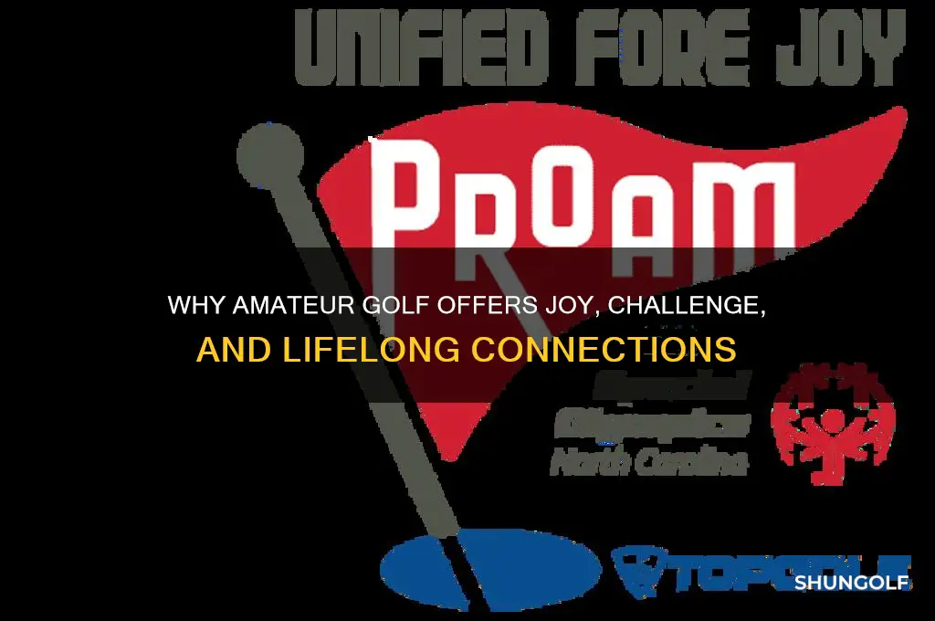 why be an amateur golfer