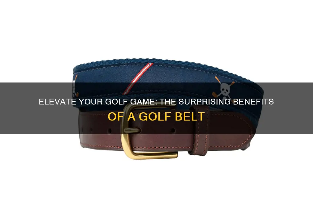 why buy a golf belt