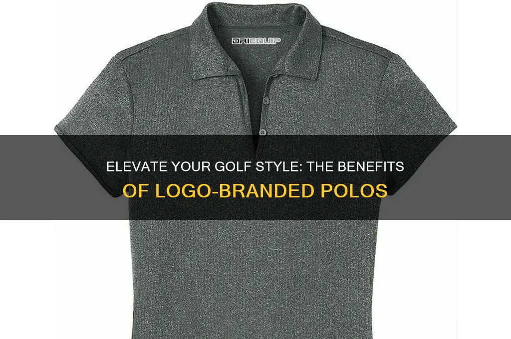 why buy logo-branded golf polos