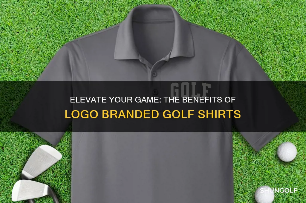 why buy logo branded golf shirts