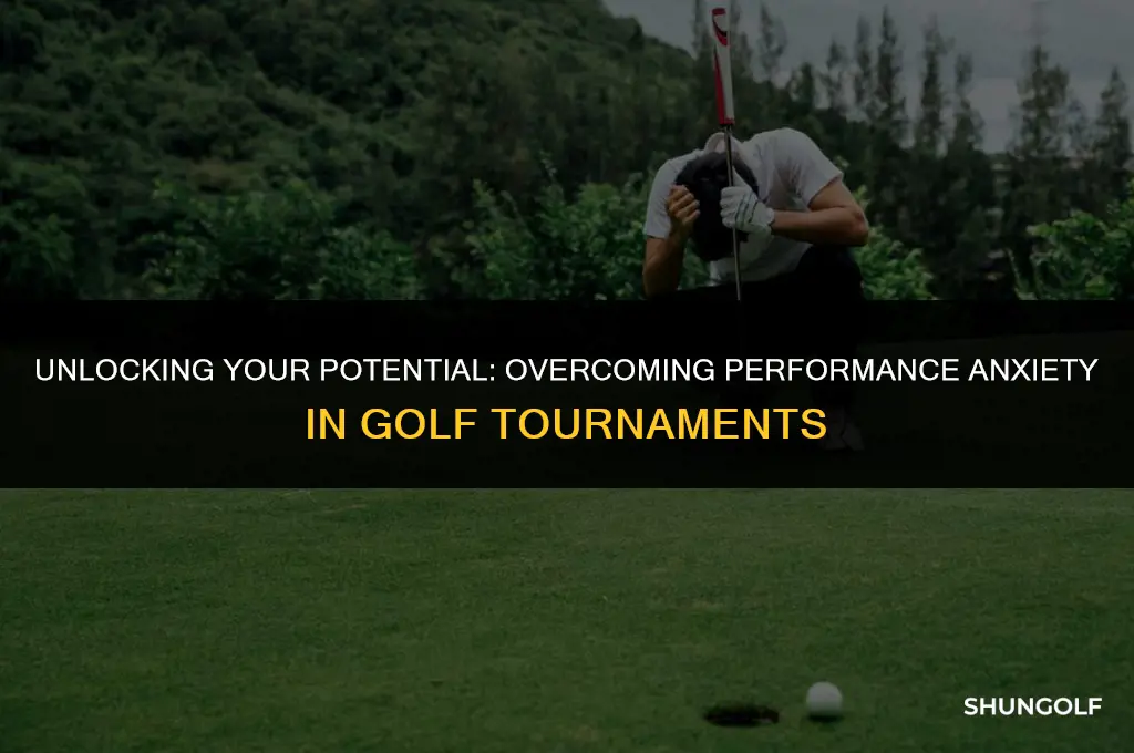 why can t i play well in golf tournaments