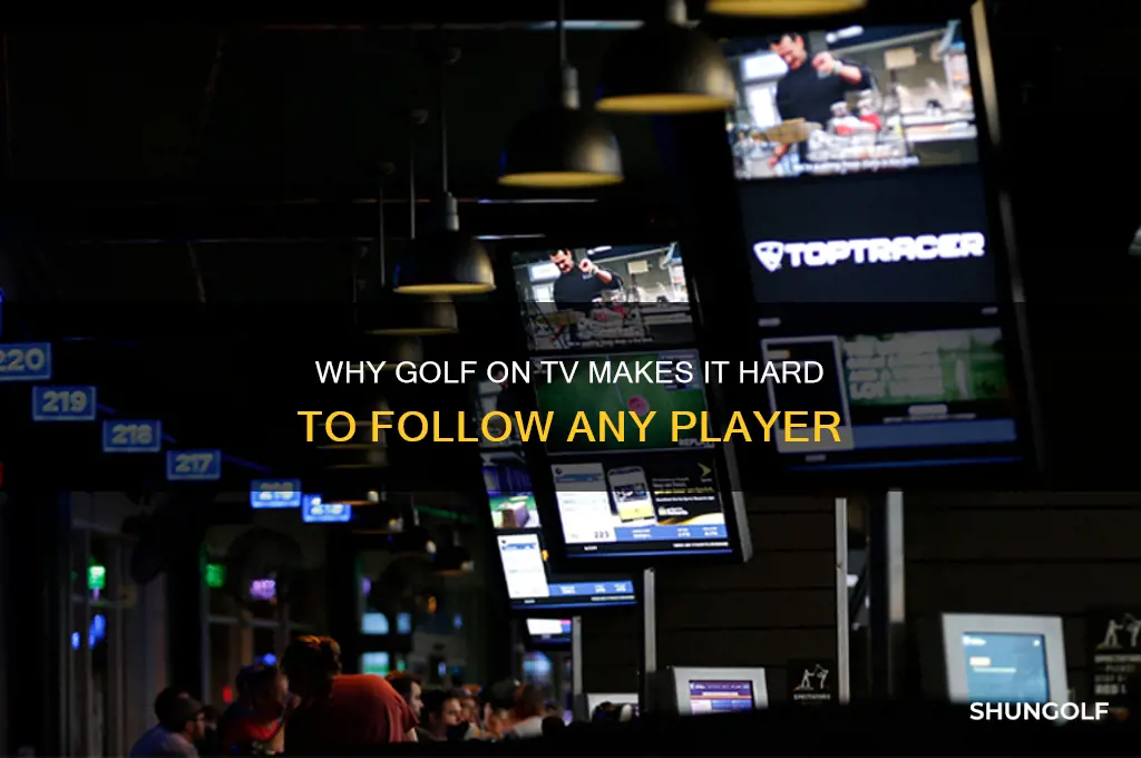 why cant you not follow any golfer on tv