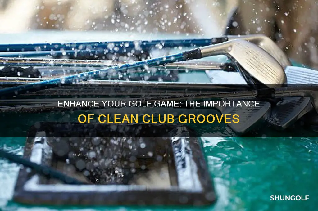 why clean golf club grooves