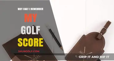 Why Can't I Remember My Golf Score? Memory Tips for Golfers