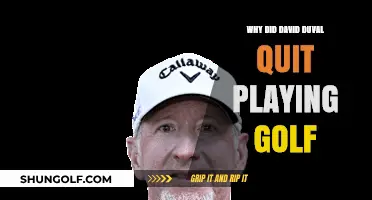 Unraveling the Mystery: David Duval's Exit from Professional Golf