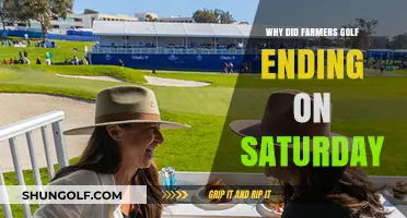 Why Farmers Golf Ended on Saturday: Uncovering the Surprising Reasons